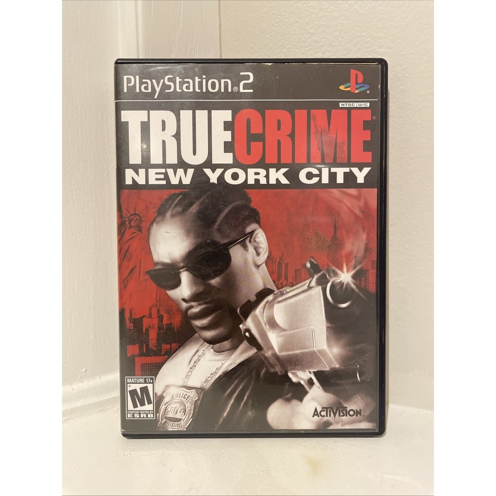 True Crime: New York City (Sony PlayStation 2, 2005) PS2 CIB Complete In Box